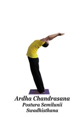 Ardha Chandrasana - Postura Semilunii