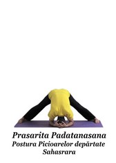 Prasarita Padatanasana - Postura Picioarelor intinse si departate