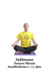 Sukhasana - Postura Placuta
